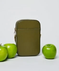 Allégorie Accessories Gala Apple Leather Everyday Crossbody Bag