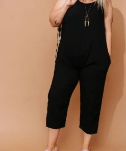 Altar Houseline Upcycled Jumpsuit - Black Best Sellers