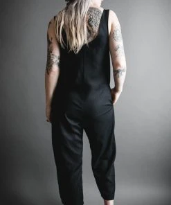 Altar Houseline Upcycled Jumpsuit - Black Best Sellers 7 Altar Houseline Upcycled Jumpsuit - Black Best Sellers