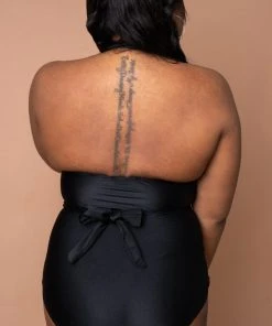 Altar Selka Upcycled Swimsuit - Black Plus Size / Size Inclusive