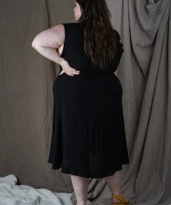 Altar Handcrafted Black Wrap Dress 2 Altar Handcrafted Black Wrap Dress