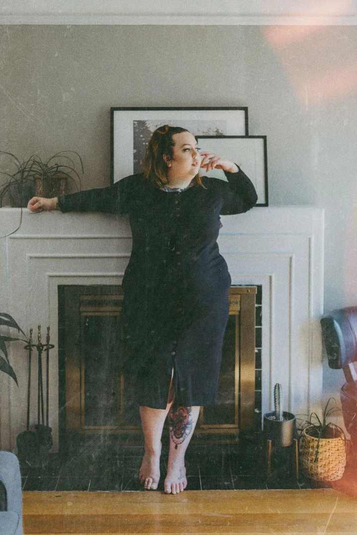 Altar Ila Upcycled Modal Dress - Black Clothing 3 Altar Ila Upcycled Modal Dress - Black Clothing