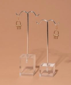 Iron Oxide Jewelry Pick Earrings