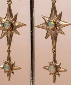 Iron Oxide Special Occasion Polaris Earrings