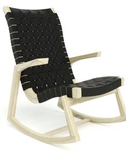 Masaya & Co. Amador Leather Rocking Chair 20 Masaya & Co. Amador Leather Rocking Chair