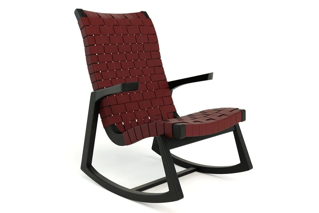 Masaya & Co. Amador Leather Rocking Chair 11 Masaya & Co. Amador Leather Rocking Chair