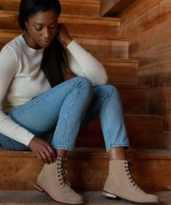 Nisolo Amalia All Weather Boot - Stone Sale