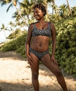 Sensi Graves Amanda Recycled Reversible Bikini Bottom Swim