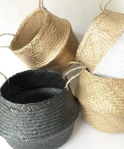 Amante Marketplace Kophinos Basket - White Dipped Best Sellers