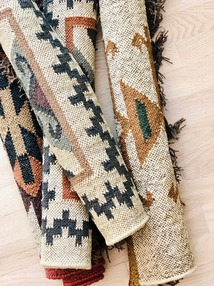 Amante Marketplace Kilim Jute Rug No. 2 Amante Marketplace Kilim Jute Rug No. 2