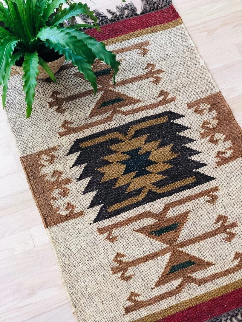 Amante Marketplace Kilim Jute Rug No. 3 1 Amante Marketplace Kilim Jute Rug No. 3