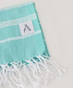 Amante Marketplace Teleios Turkish Towel - Mint Home Goods