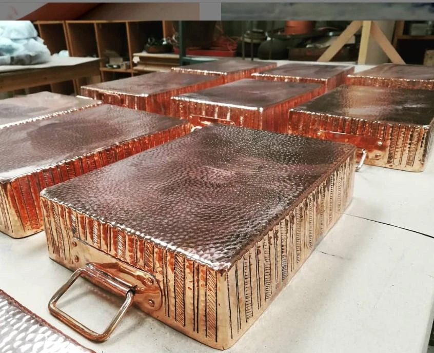 Amoretti Brothers Engraved Recycled Copper Roasting Pan Home Goods Amoretti Brothers Engraved Recycled Copper Roasting Pan Home Goods