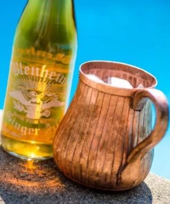 Amoretti Brothers Engraved Recycled Copper Mug Set