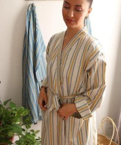 Anatolico Home Goods Elio Unisex Turkish Robe