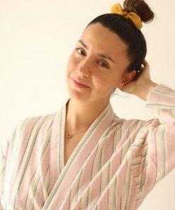 Anatolico Towels + Bath Mats Lily Unisex Turkish Robe