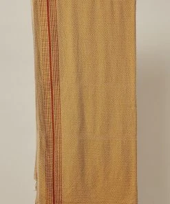Anatolico Matia Turkish Blanket / Scarf - Mustard
