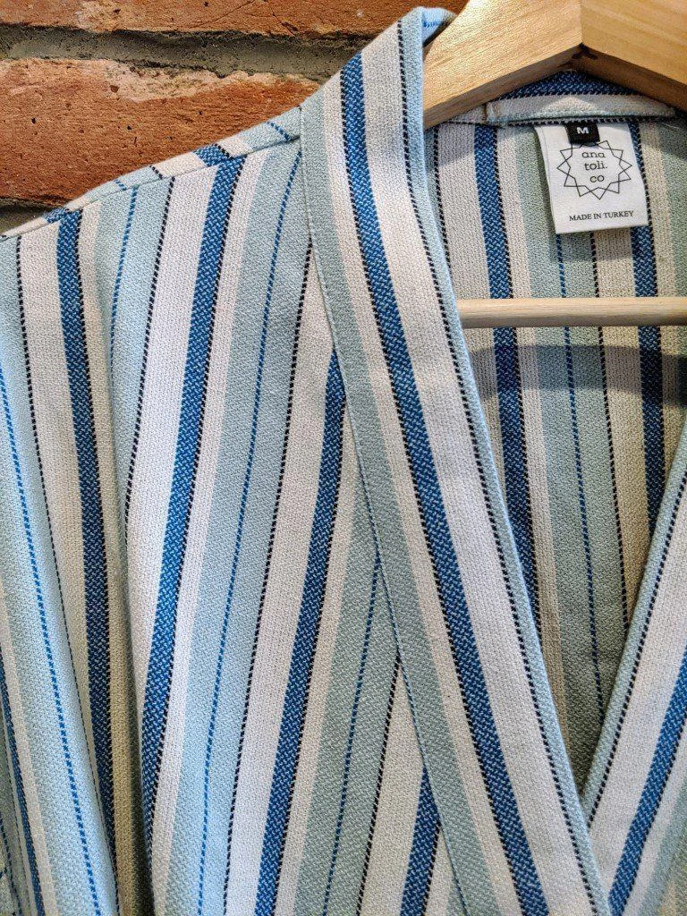 Anatolico Sky Unisex Turkish Robe Home Goods Anatolico Sky Unisex Turkish Robe Home Goods