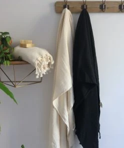 Anatolico Waffle Weave Turkish Towel - White