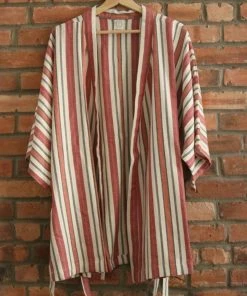Anatolico Home Goods Pele Short Turkish Robe