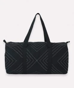 Anchal Arrow Stitch Weekender Bag