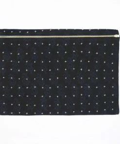 Anchal Cross Stitch Oversized Pouch