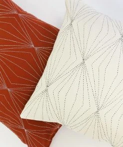 Anchal Prism Throw Pillow - Bone Home Goods