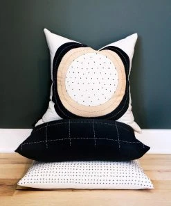 Anchal Eclipse Dot Throw Pillow