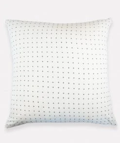 Anchal Cross Stitch Euro Throw Pillow - Bone Home Goods