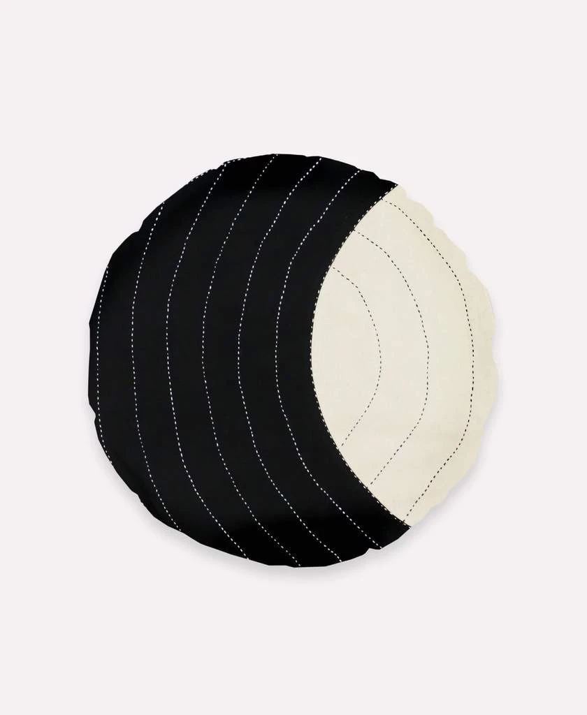 Anchal Crescent Throw Pillow - Charcoal Home Goods Anchal Crescent Throw Pillow - Charcoal Home Goods