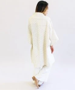 Anchal Cocoon Jacket - Bone Clothing