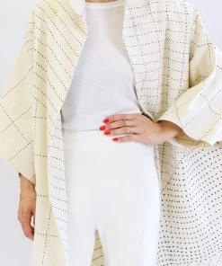 Anchal Cocoon Jacket - Bone Clothing