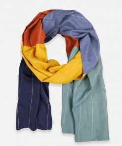 Anchal Accessories Rainbow Colorblock Scarf
