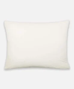 Anchal Diamond Stitch Standard Throw Pillow - Bone