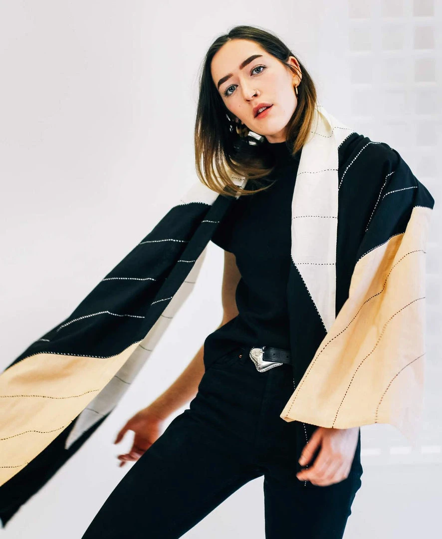 Anchal Accessories Eclipse Colorblock Scarf 3 Anchal Accessories Eclipse Colorblock Scarf