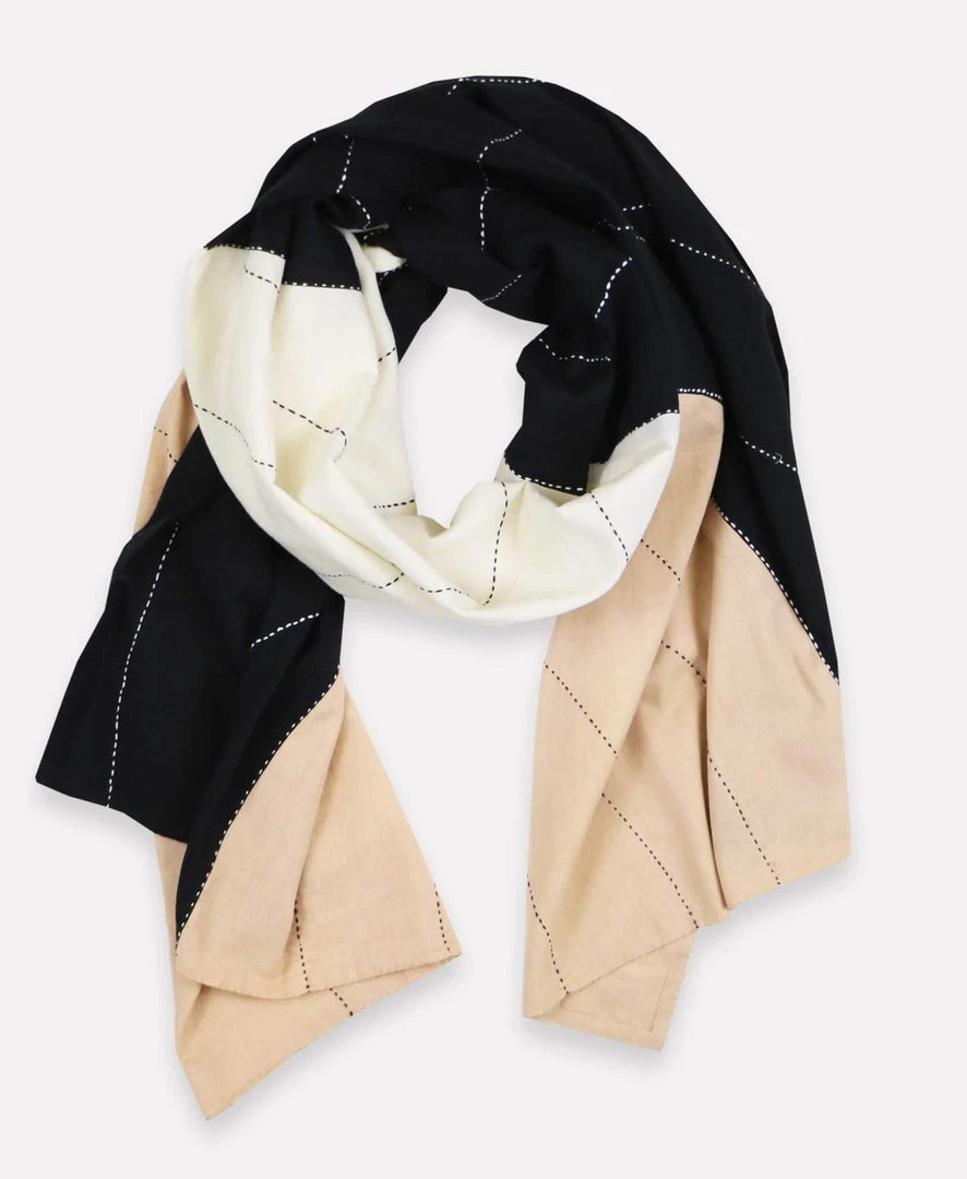 Anchal Accessories Eclipse Colorblock Scarf 1 Anchal Accessories Eclipse Colorblock Scarf