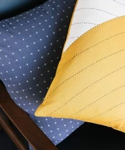 Anchal Curve Lumbar Pillow - Gold