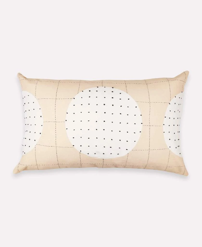 Anchal Lunar Dot Lumbar Pillow - Ivory Home Goods 1 Anchal Lunar Dot Lumbar Pillow - Ivory Home Goods