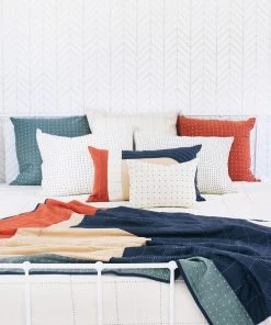 Anchal Autumn Curve Throw Blanket Home Goods