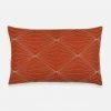 Anchal Home Goods Prism Lumbar Pillow - Rust