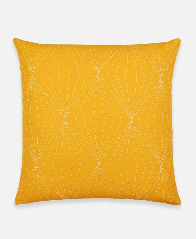 Anchal Prism Throw Pillow - Mustard Anchal Prism Throw Pillow - Mustard