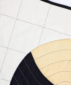 Anchal Home Goods Small Crescent Lattice Throw Quilt