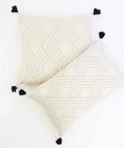 Anchal Tilt Lumbar Pillow - Bone