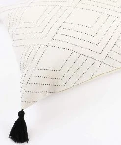 Anchal Tilt Lumbar Pillow - Bone