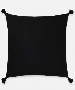Anchal Tilt Throw Pillow - Charcoal