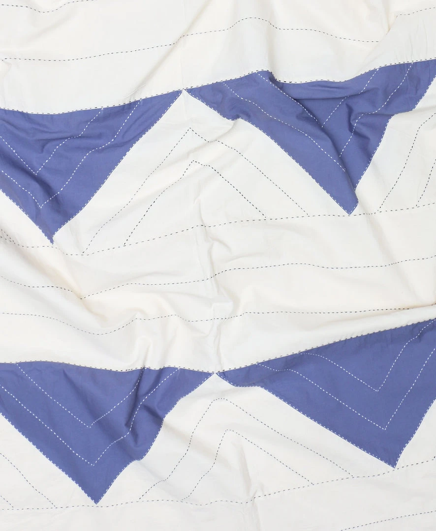 Anchal Triangle Duvet Cover - Slate Anchal Triangle Duvet Cover - Slate