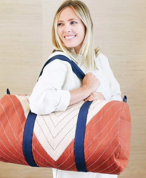 Anchal Accessories Triangle Weekender Travel Bag Anchal Accessories Triangle Weekender Travel Bag