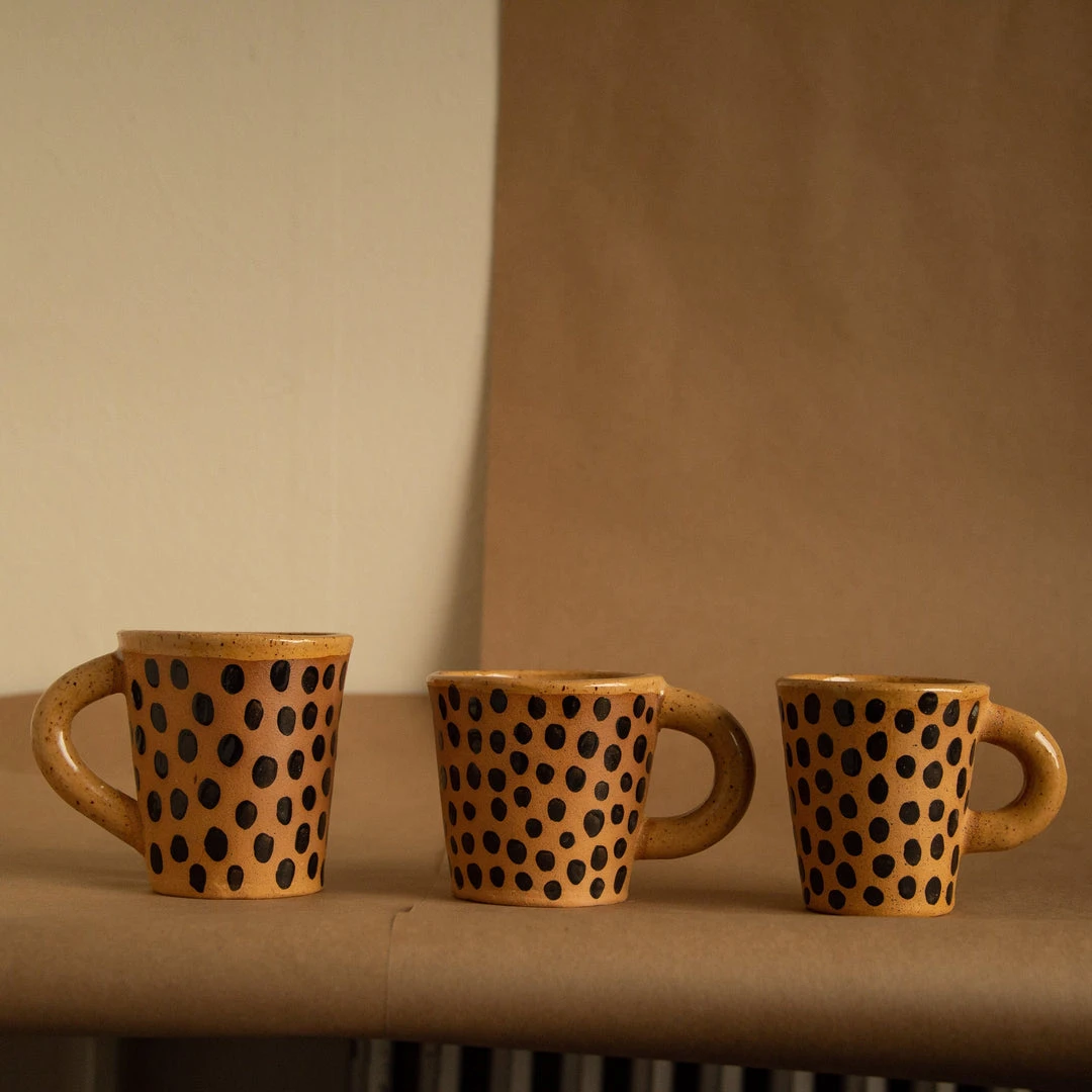 Anne Gates Studio Chita Ceramic Mug Drinkware 2 Anne Gates Studio Chita Ceramic Mug Drinkware