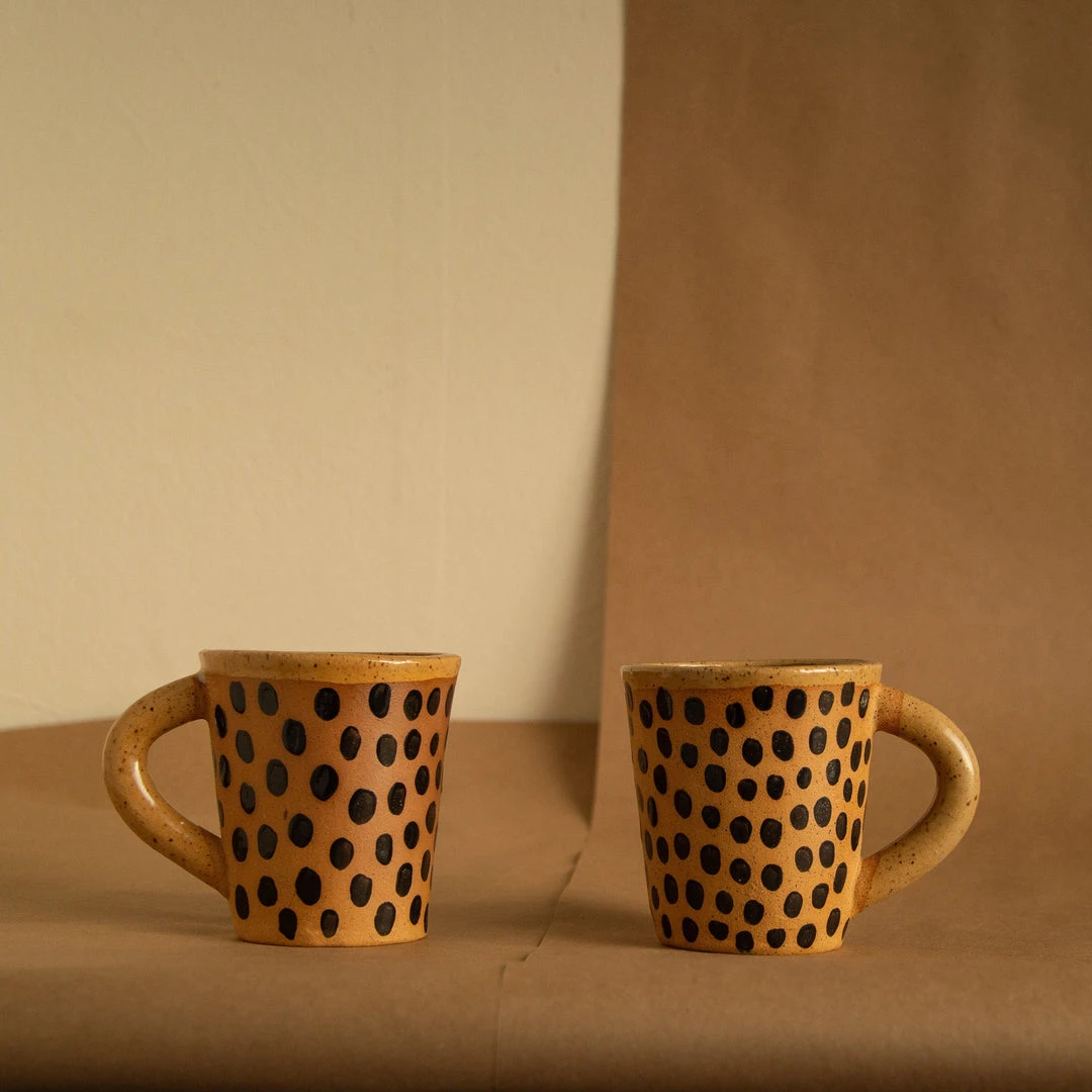 Anne Gates Studio Chita Ceramic Mug Drinkware 1 Anne Gates Studio Chita Ceramic Mug Drinkware