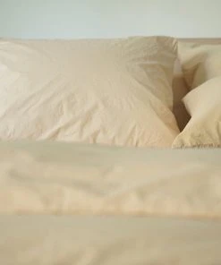 Area Home Home Goods Anton Percale Duvet Cover - Ginger